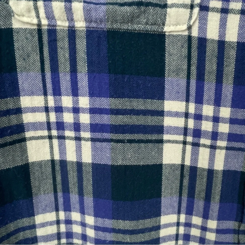 J Crew Acropolis Classic Collared, Plaid Button-Up Shirt - Sz 12